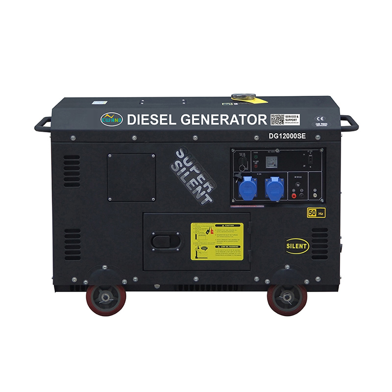 Newland Black Silent Double Cyliner Black Air-Cooled Diesel Generator
