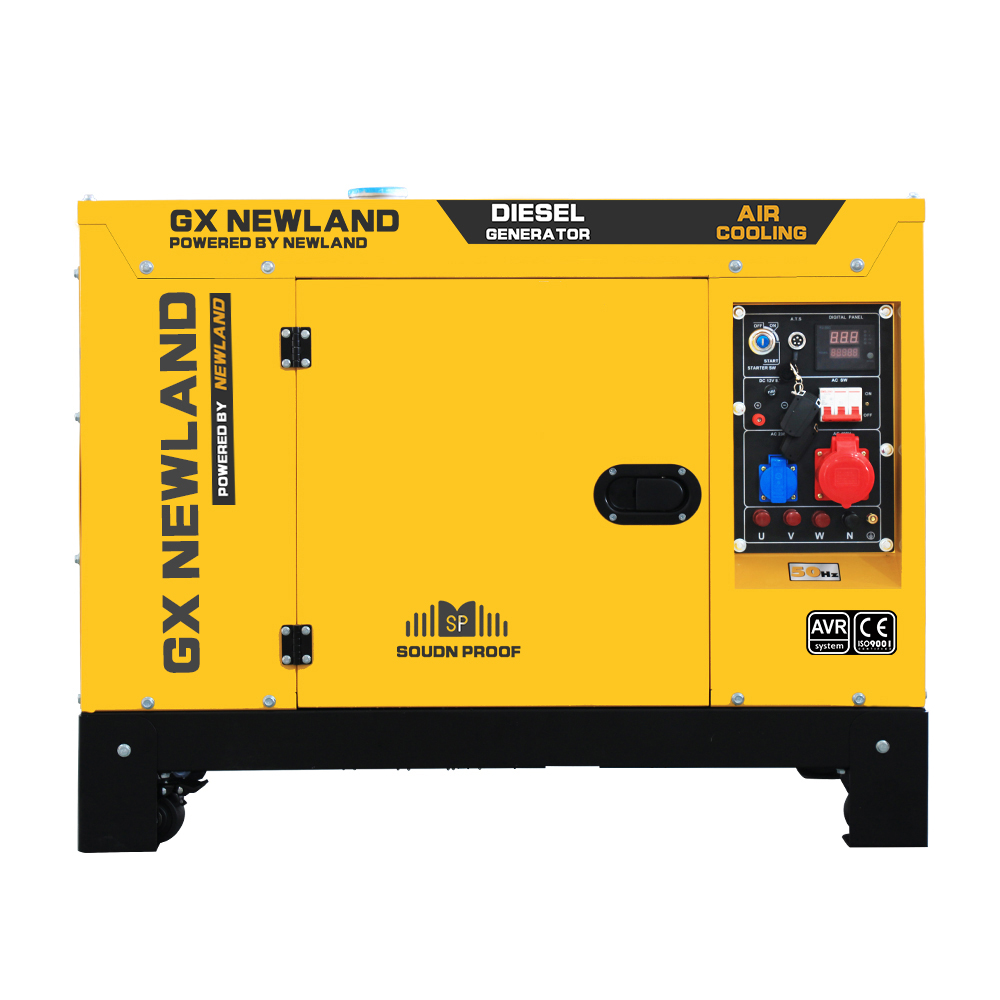 Newland DG12000SE Silent 12KW Single Cylinder Air-Cooled Diesel Generator