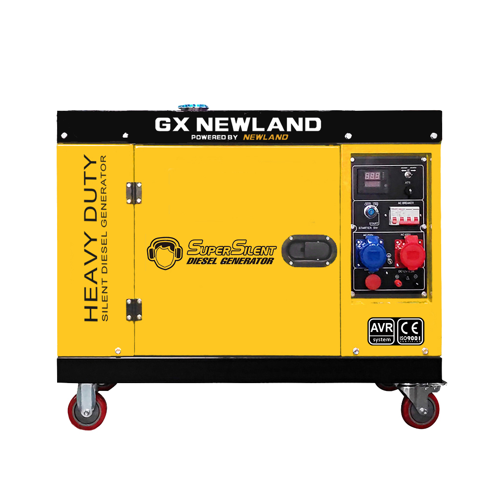 Newland DG85000SE Silent 6KW Single Cylinder Air-Cooled Diesel Generator